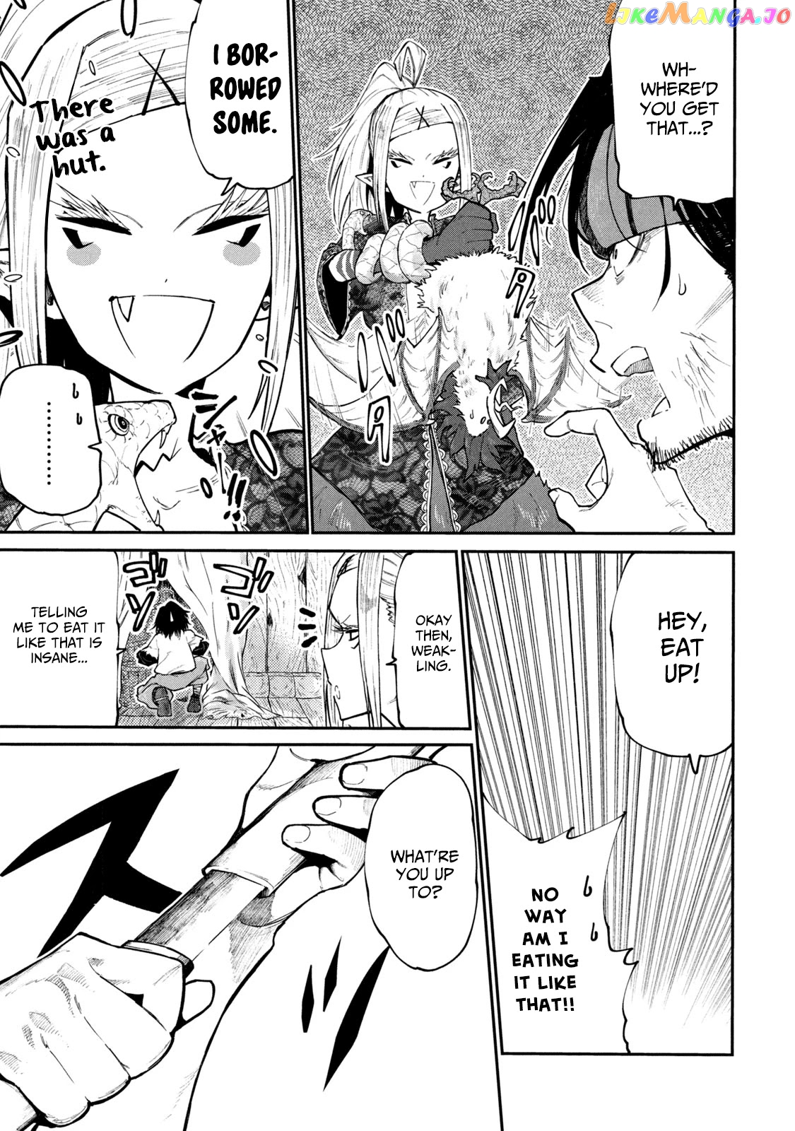 Mazumeshi Elf to Youbokugurashi chapter 40 - page 16