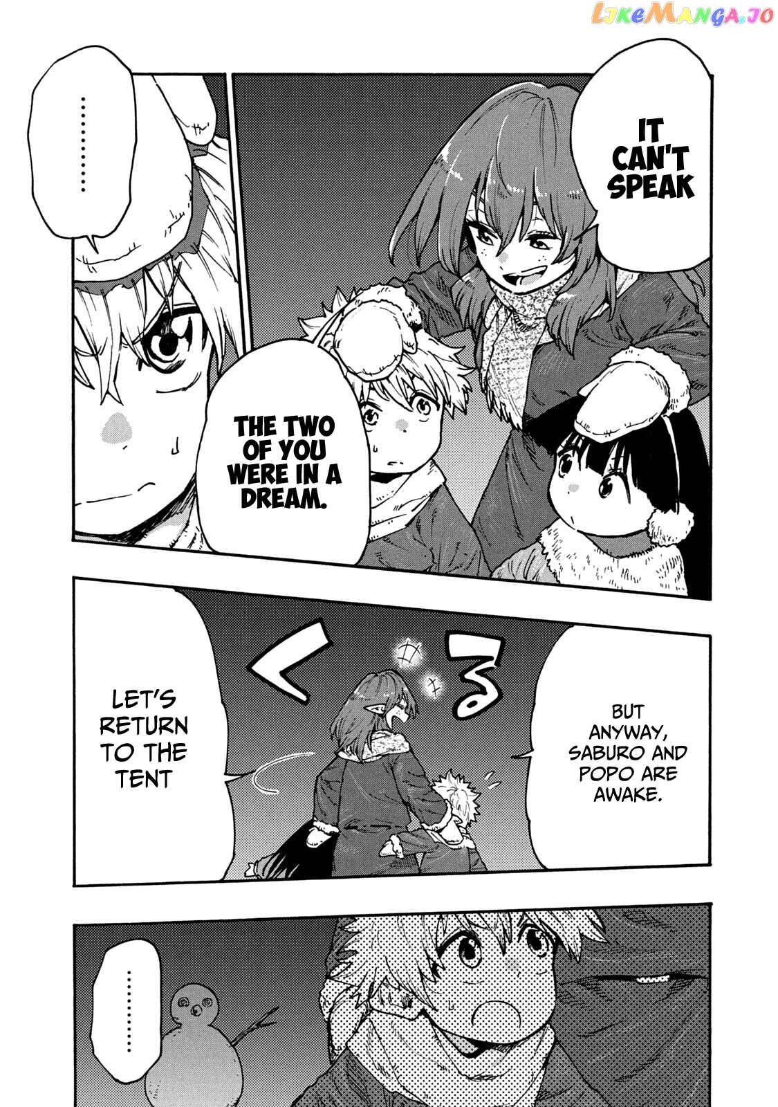 Mazumeshi Elf to Youbokugurashi chapter 60 - page 22