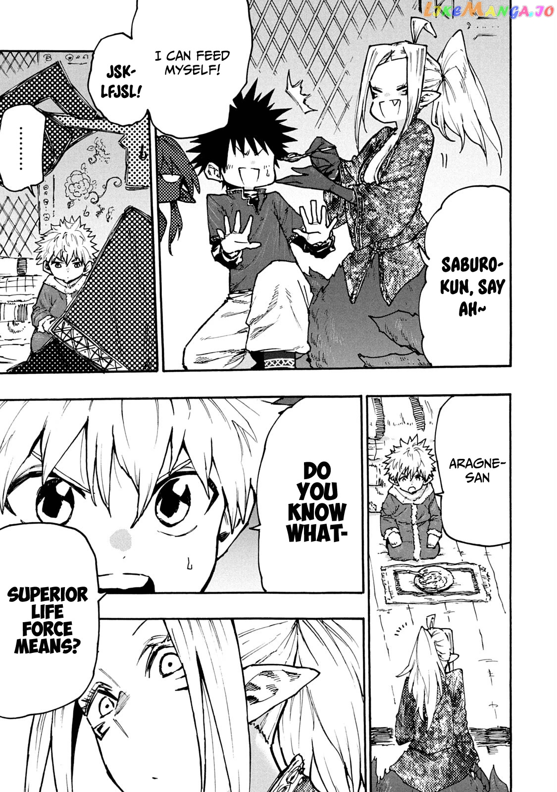 Mazumeshi Elf to Youbokugurashi chapter 61 - page 7