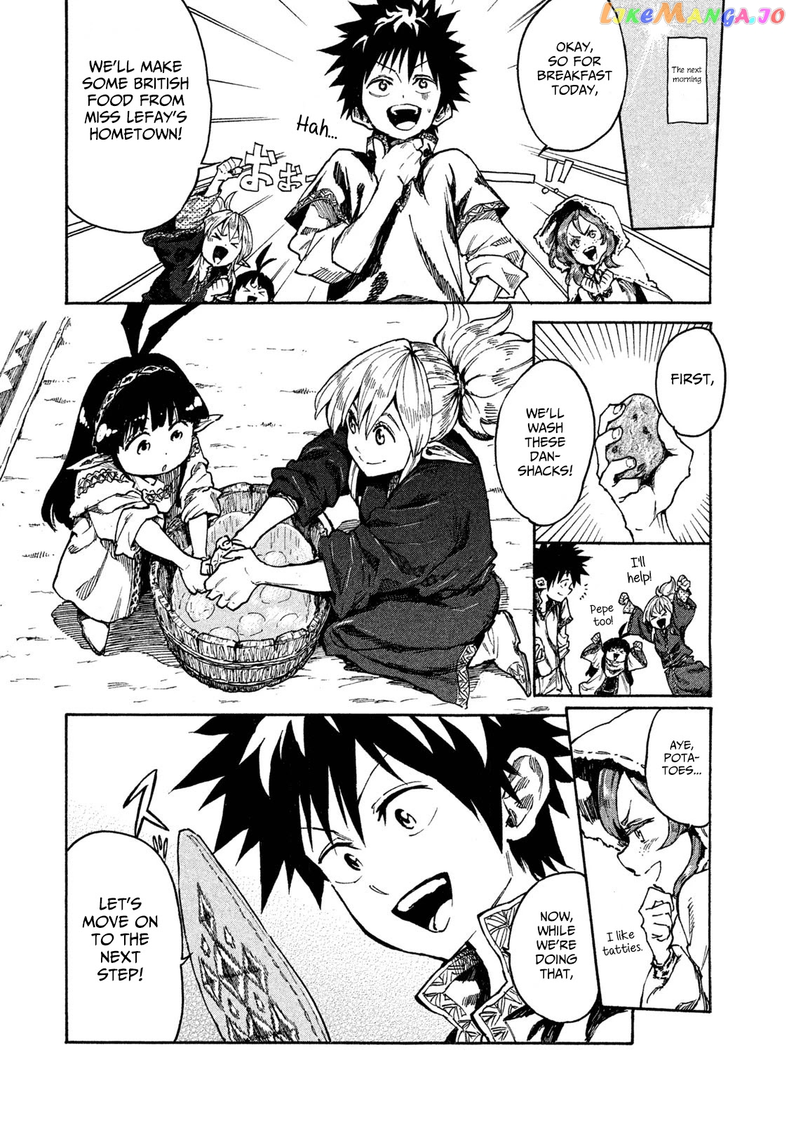 Mazumeshi Elf to Youbokugurashi chapter 10 - page 22