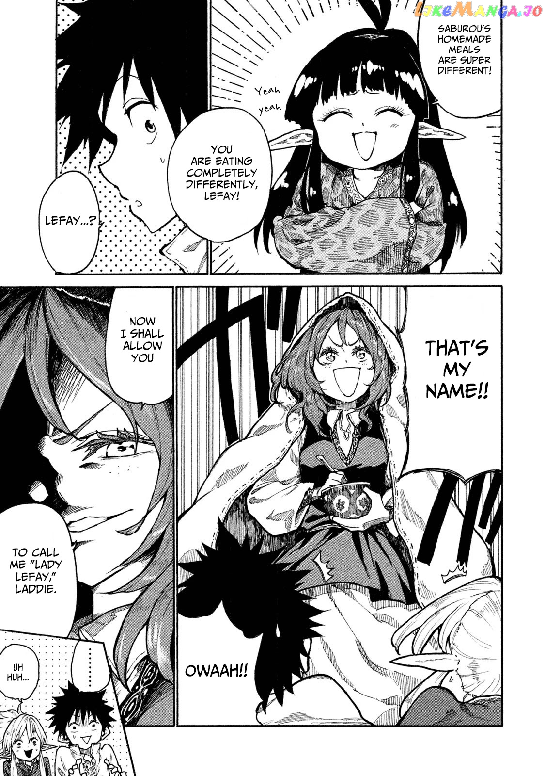 Mazumeshi Elf to Youbokugurashi chapter 10 - page 3