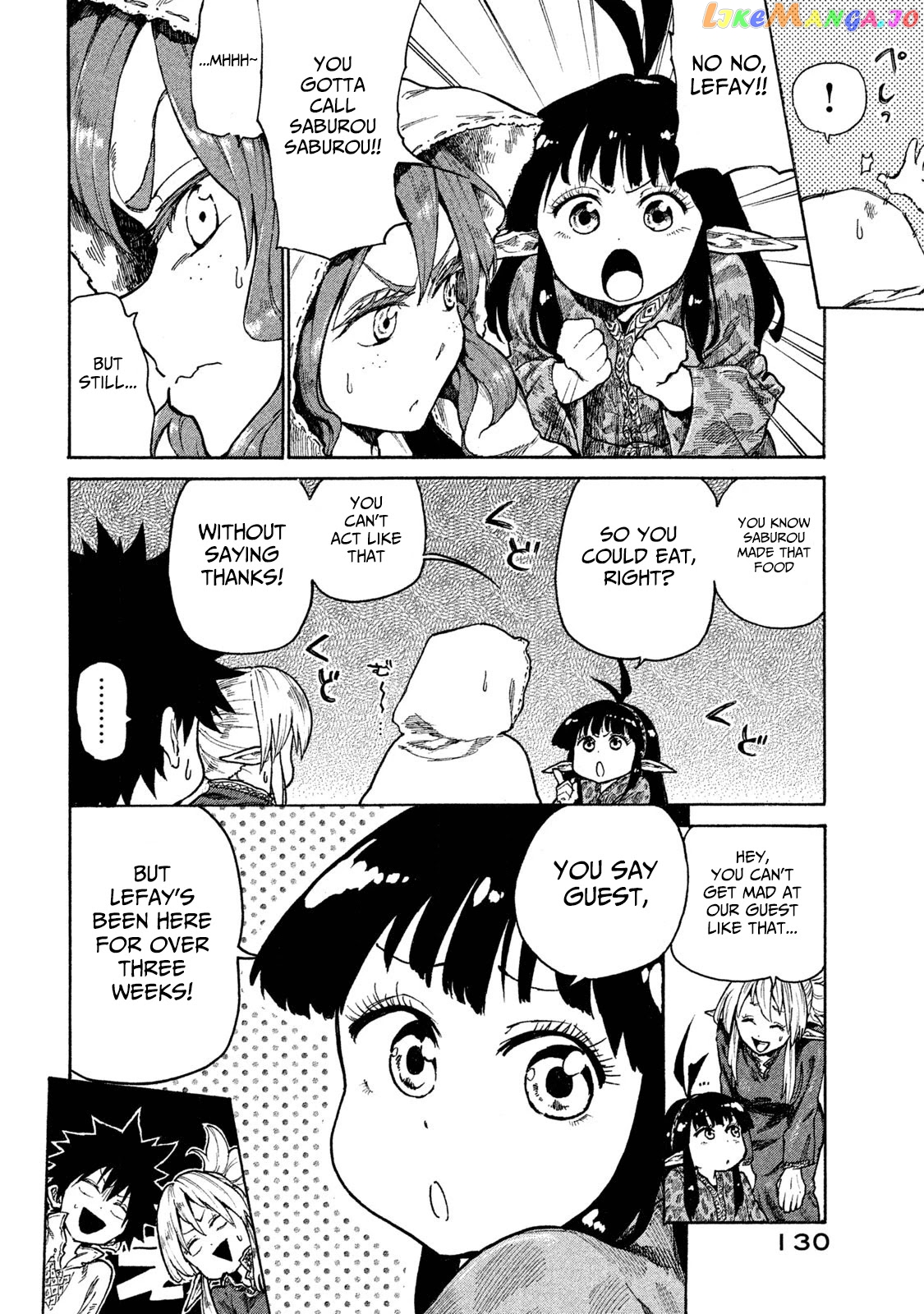 Mazumeshi Elf to Youbokugurashi chapter 10 - page 4