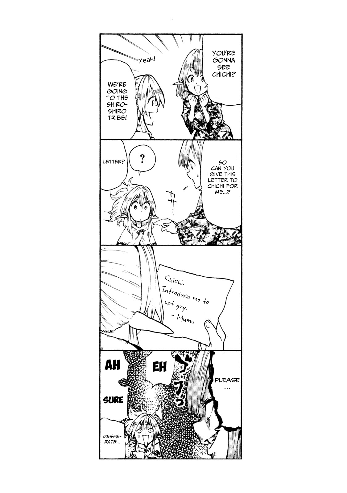 Mazumeshi Elf to Youbokugurashi chapter 11 - page 34