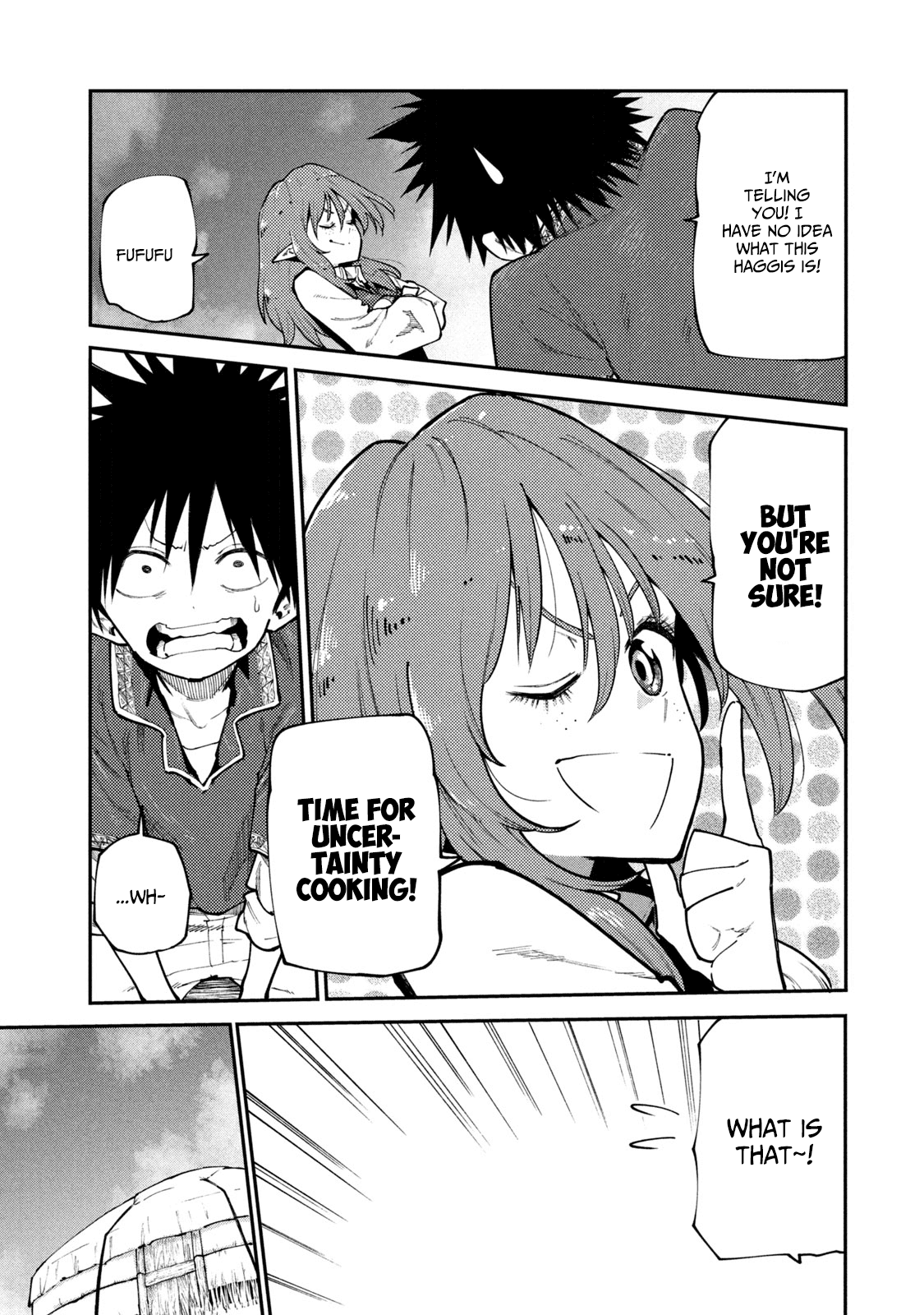 Mazumeshi Elf to Youbokugurashi chapter 44 - page 14