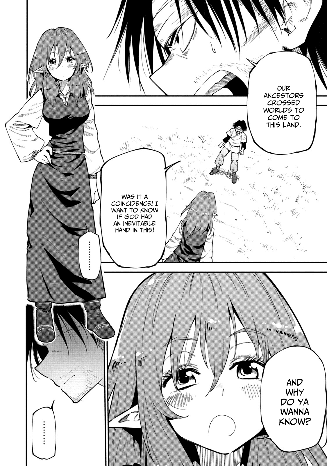 Mazumeshi Elf to Youbokugurashi chapter 44 - page 3