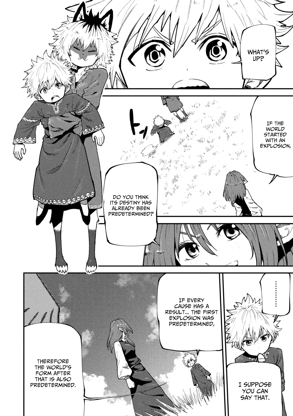 Mazumeshi Elf to Youbokugurashi chapter 44 - page 5