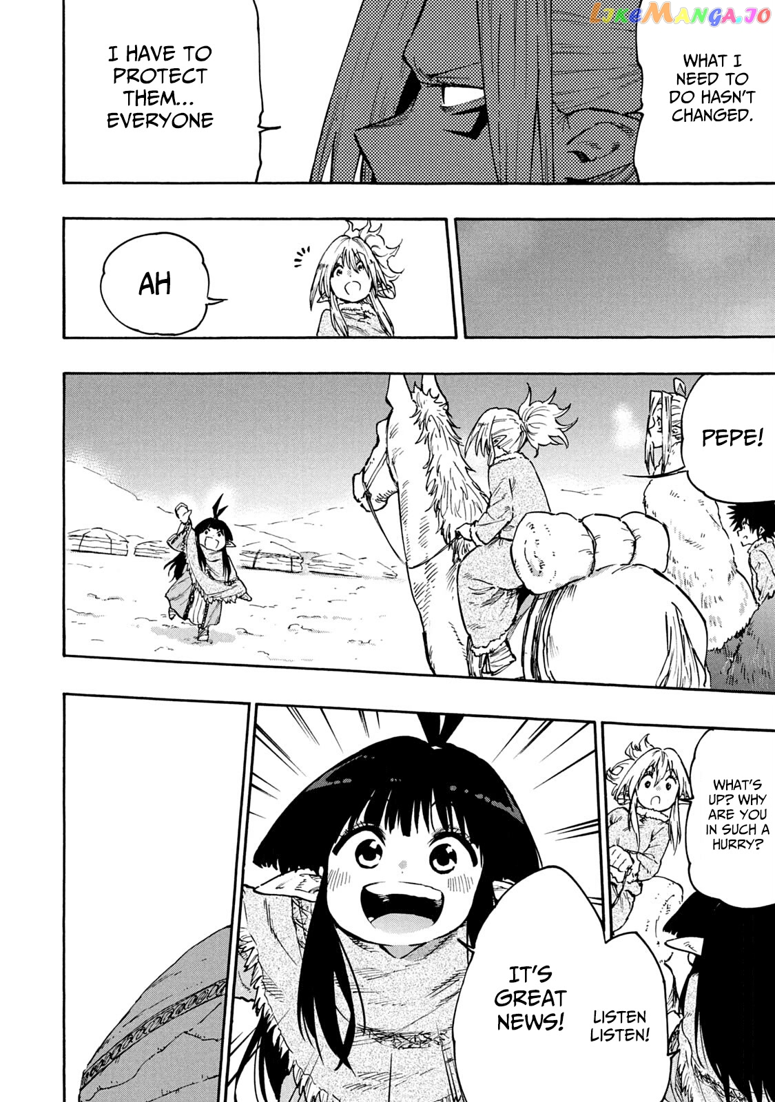 Mazumeshi Elf to Youbokugurashi chapter 64 - page 12
