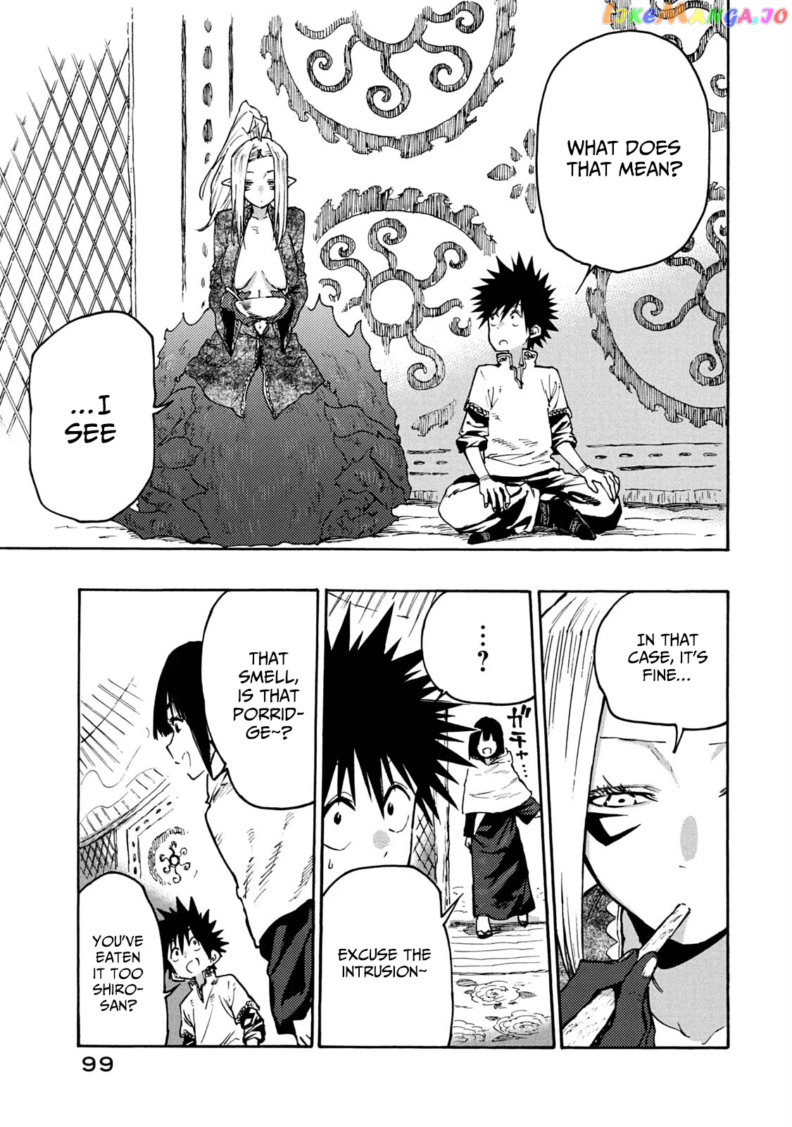 Mazumeshi Elf to Youbokugurashi chapter 64 - page 19