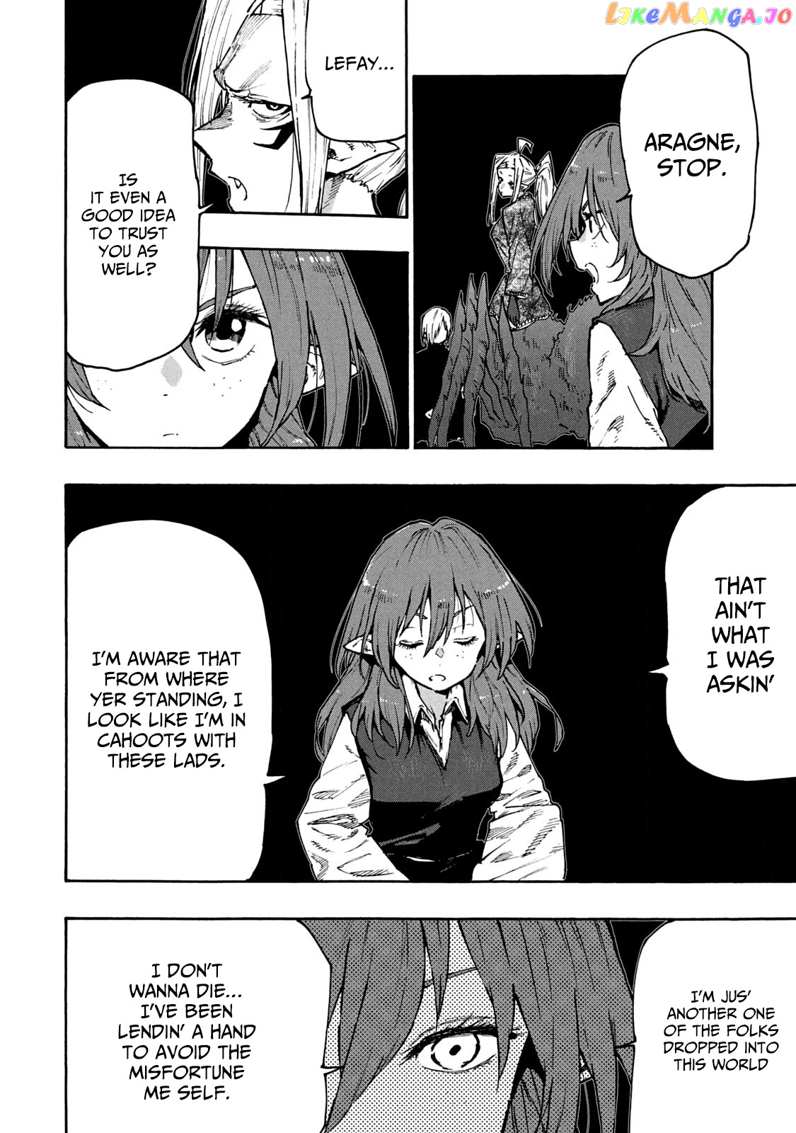 Mazumeshi Elf to Youbokugurashi chapter 64 - page 6