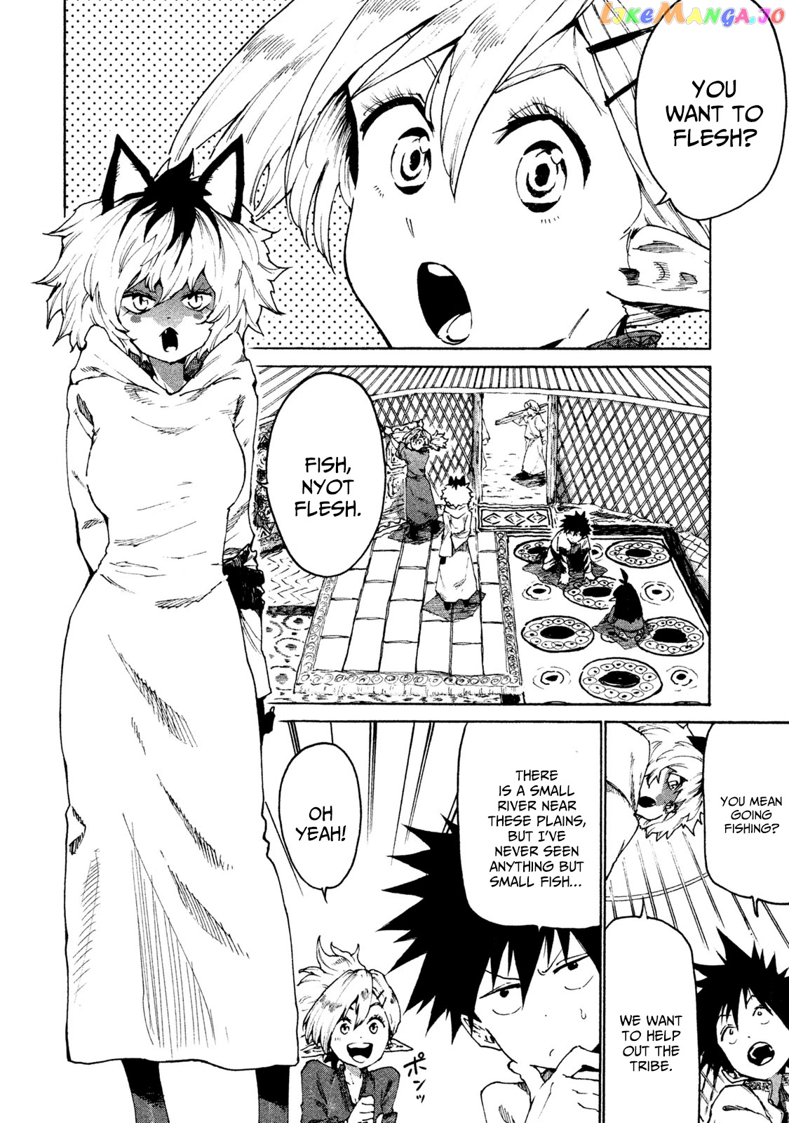 Mazumeshi Elf to Youbokugurashi chapter 27 - page 2