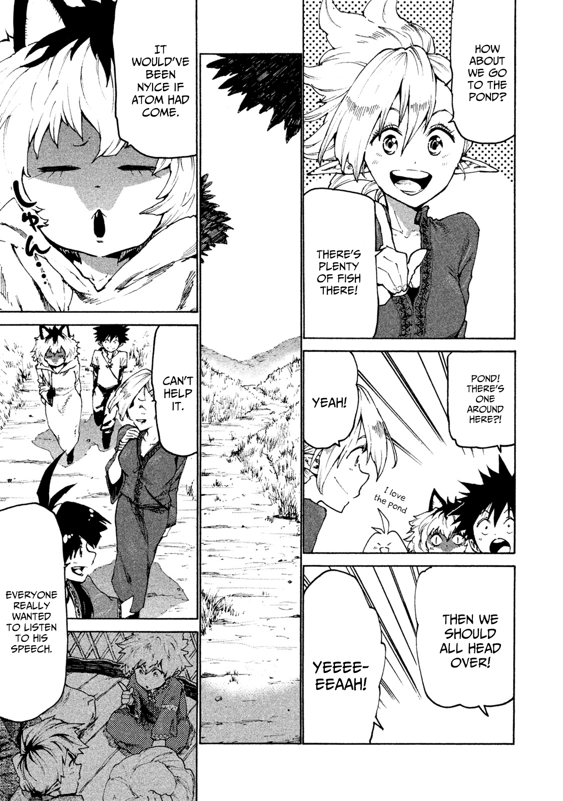 Mazumeshi Elf to Youbokugurashi chapter 27 - page 3