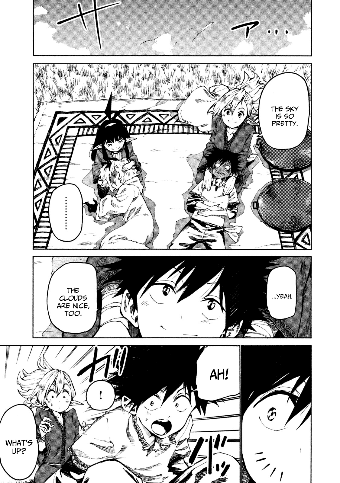 Mazumeshi Elf to Youbokugurashi chapter 27 - page 7