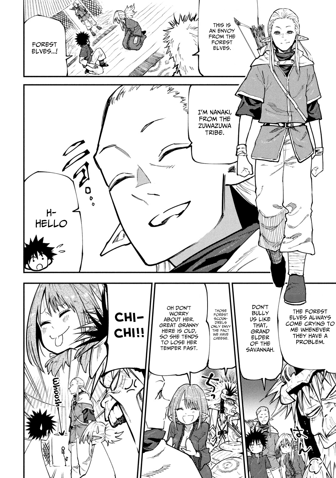 Mazumeshi Elf to Youbokugurashi chapter 45 - page 10