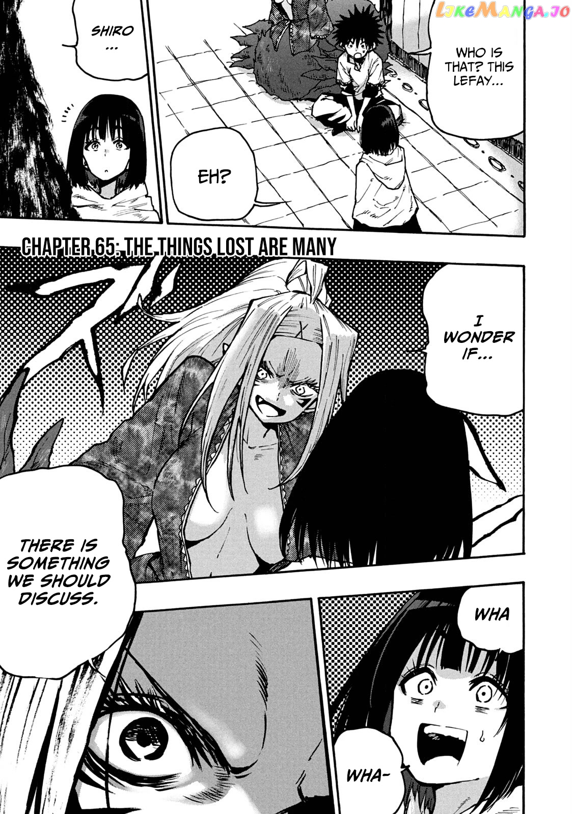 Mazumeshi Elf to Youbokugurashi chapter 65 - page 1