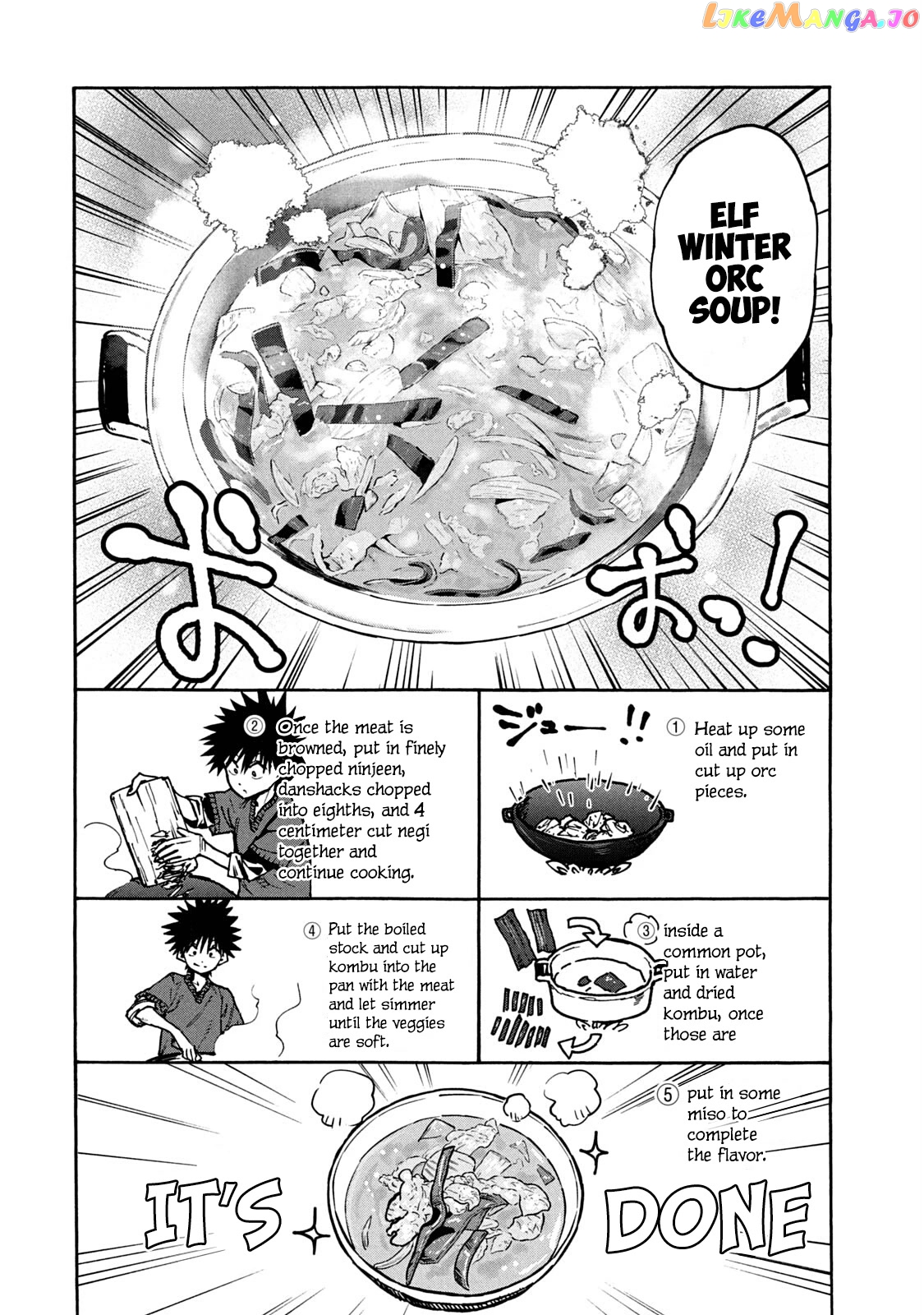 Mazumeshi Elf to Youbokugurashi chapter 65 - page 8