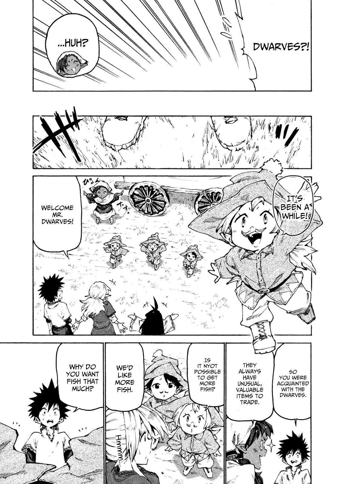 Mazumeshi Elf to Youbokugurashi chapter 28 - page 13