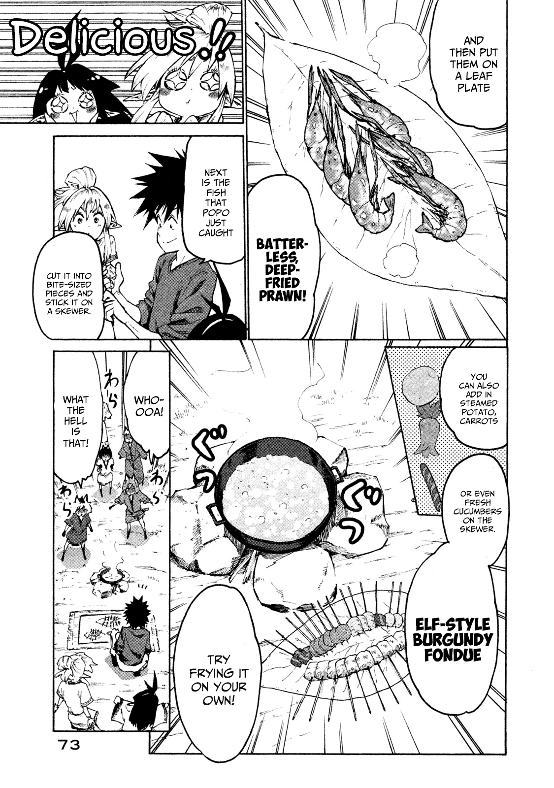 Mazumeshi Elf to Youbokugurashi chapter 28 - page 5