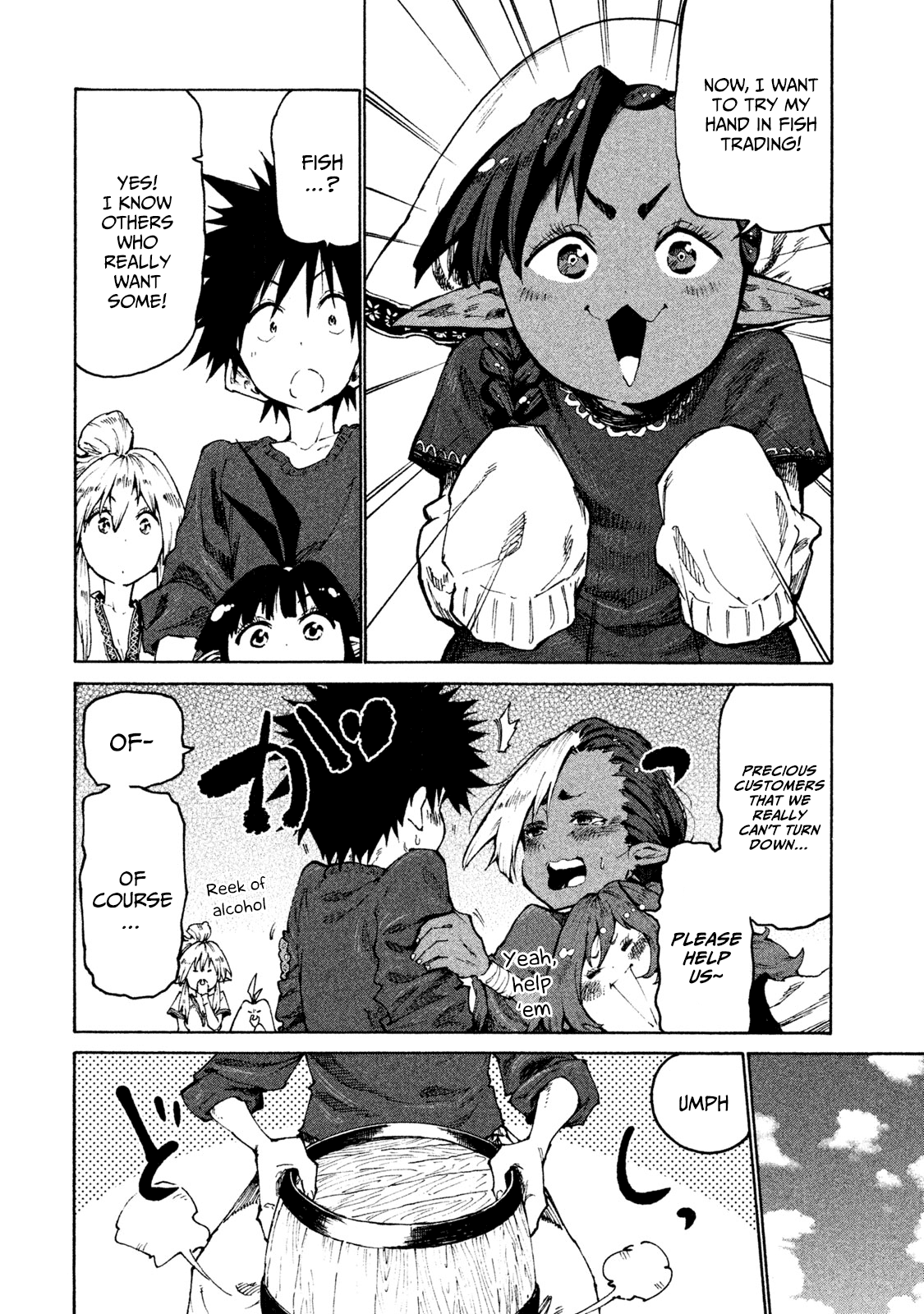 Mazumeshi Elf to Youbokugurashi chapter 28 - page 8