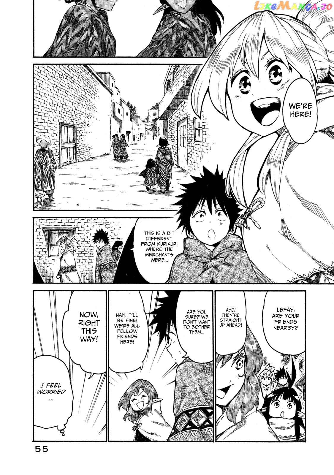 Mazumeshi Elf to Youbokugurashi chapter 13 - page 3