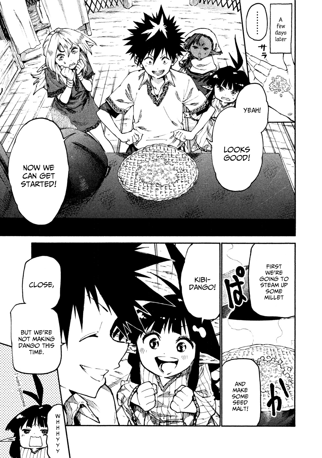 Mazumeshi Elf to Youbokugurashi chapter 29 - page 5