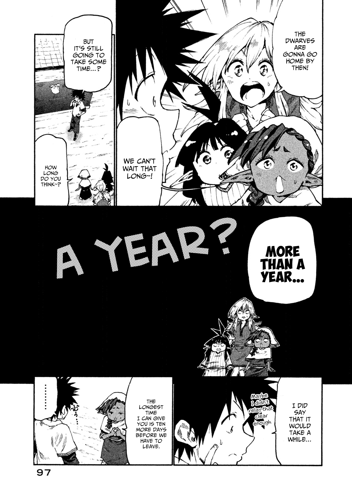 Mazumeshi Elf to Youbokugurashi chapter 29 - page 7