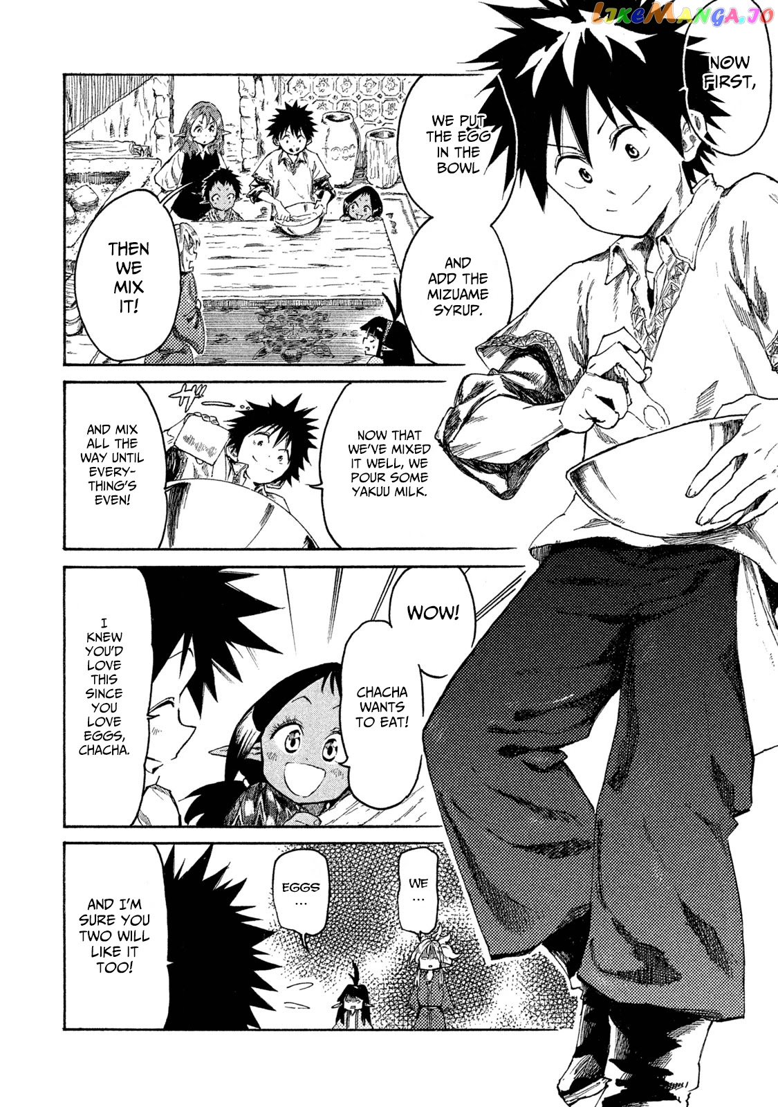 Mazumeshi Elf to Youbokugurashi chapter 14 - page 12