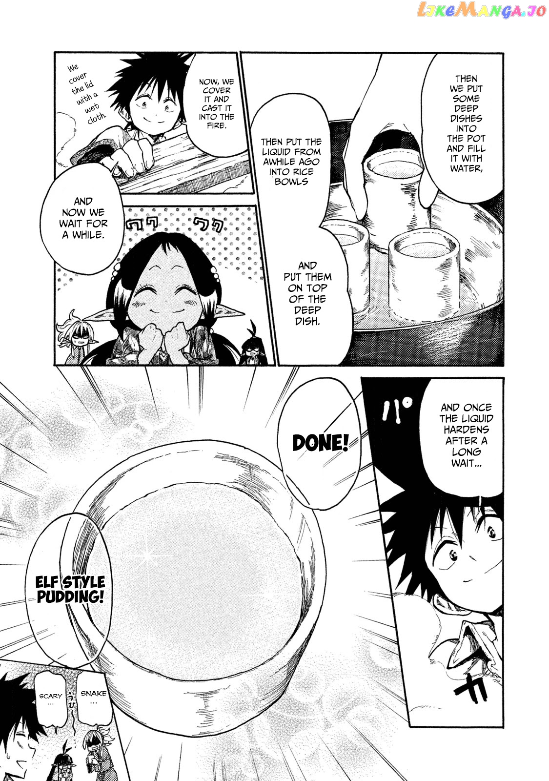 Mazumeshi Elf to Youbokugurashi chapter 14 - page 13