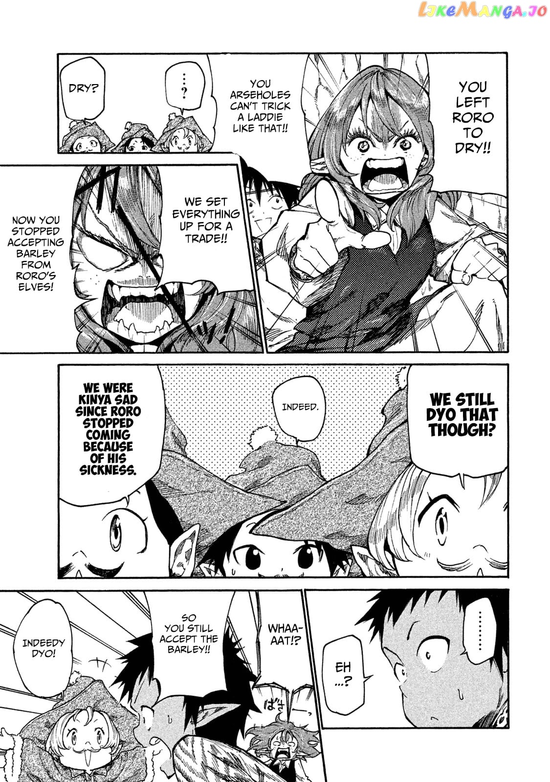 Mazumeshi Elf to Youbokugurashi chapter 14 - page 5