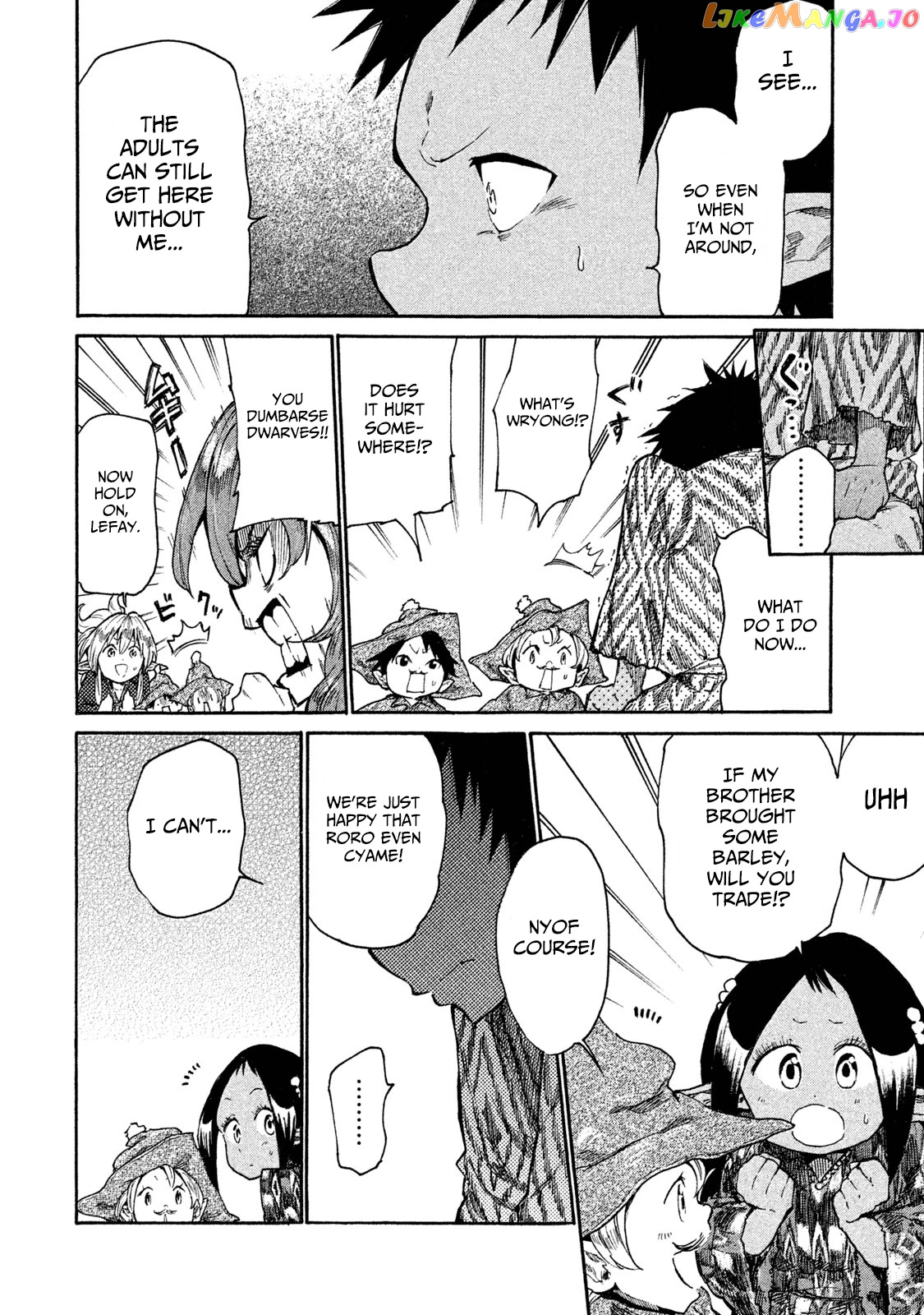 Mazumeshi Elf to Youbokugurashi chapter 14 - page 6