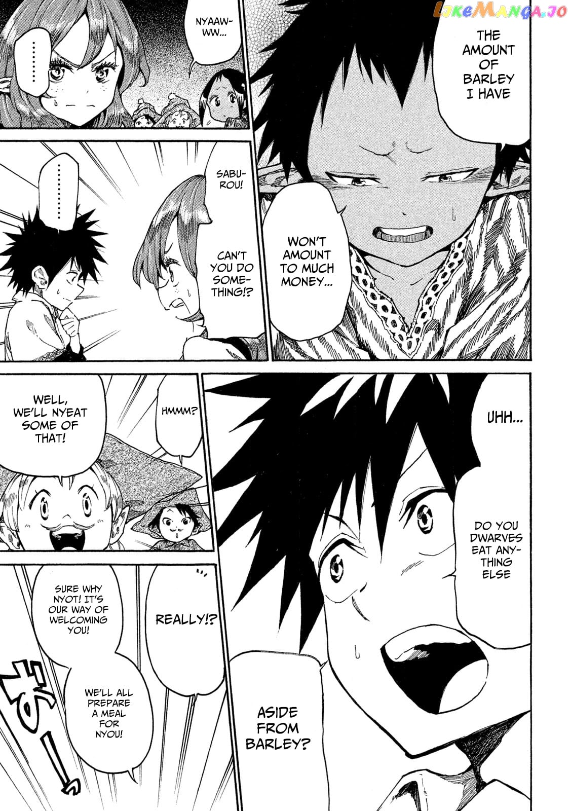 Mazumeshi Elf to Youbokugurashi chapter 14 - page 7