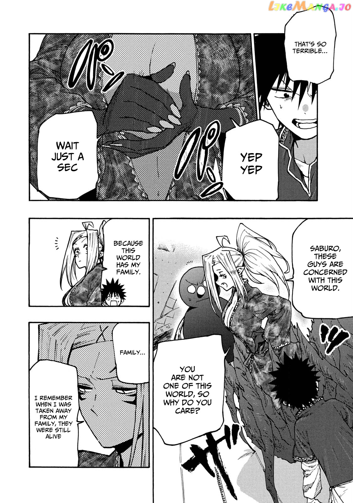 Mazumeshi Elf to Youbokugurashi chapter 67 - page 6