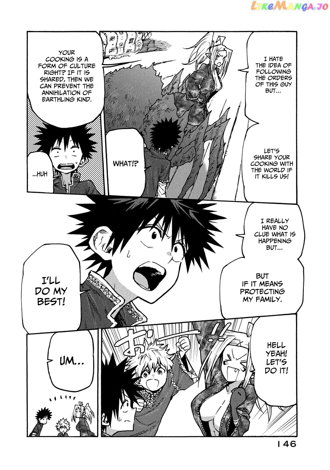 Mazumeshi Elf to Youbokugurashi chapter 67 - page 8