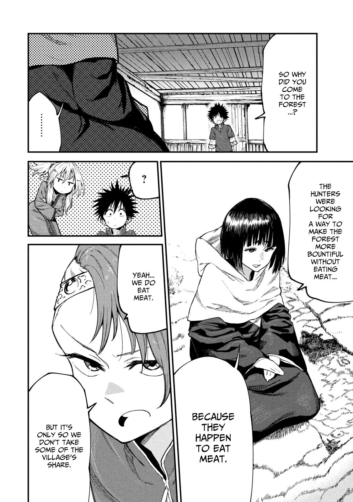 Mazumeshi Elf to Youbokugurashi chapter 48 - page 12