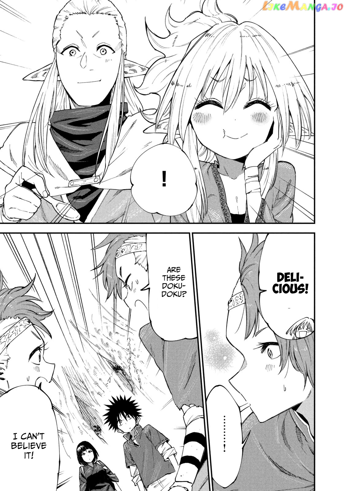Mazumeshi Elf to Youbokugurashi chapter 48 - page 23