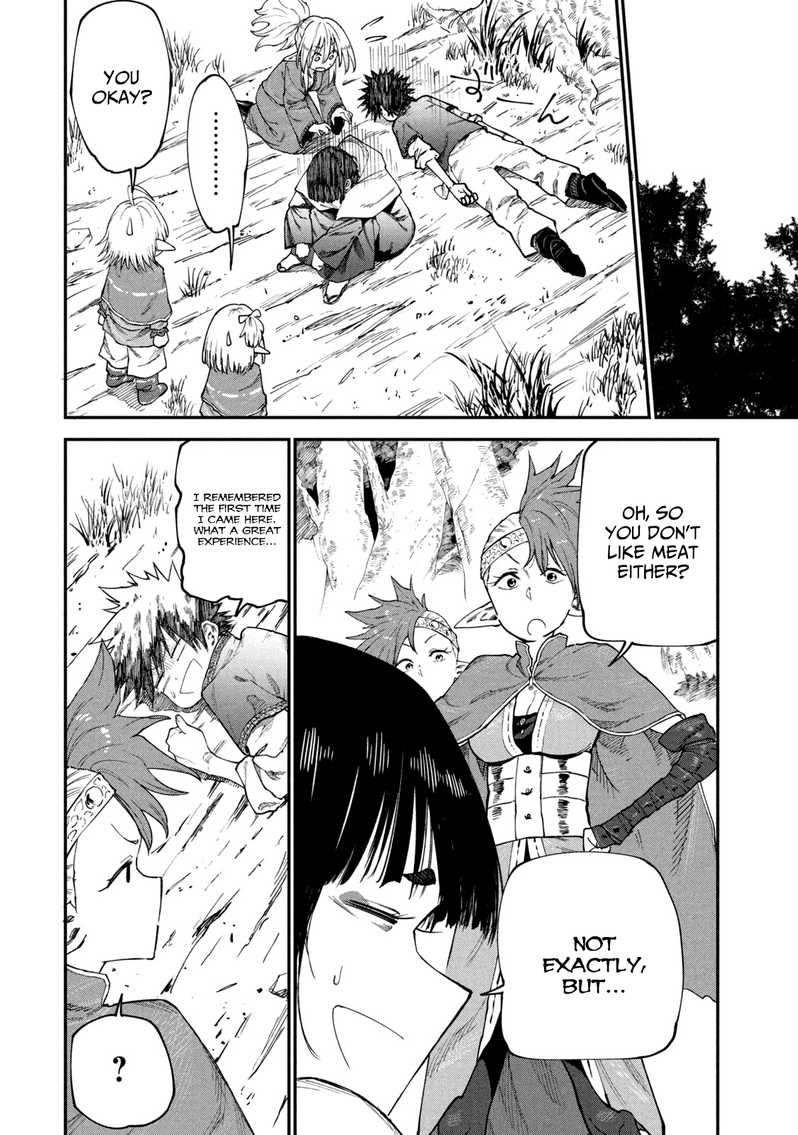 Mazumeshi Elf to Youbokugurashi chapter 49 - page 6