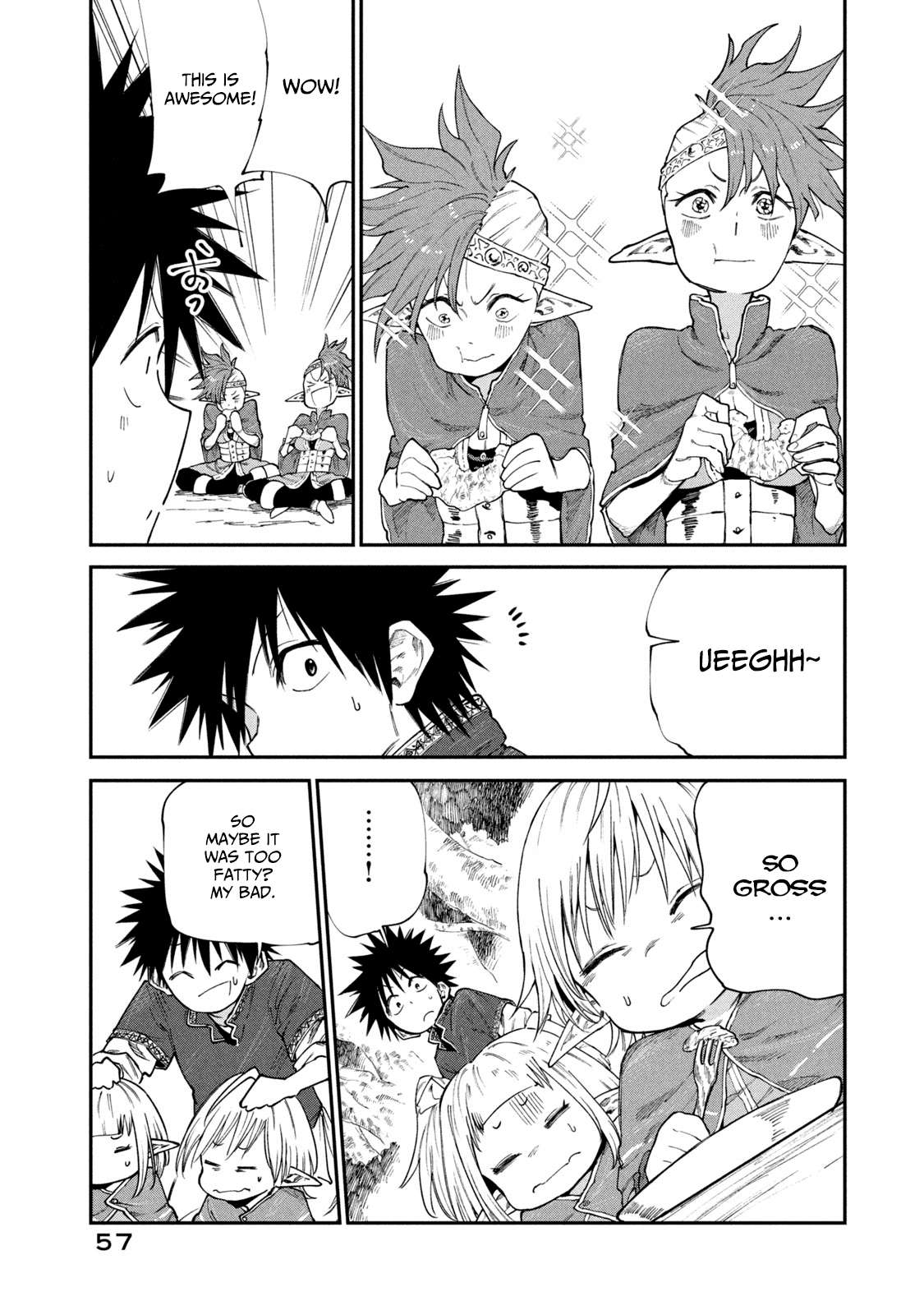 Mazumeshi Elf to Youbokugurashi chapter 49 - page 9