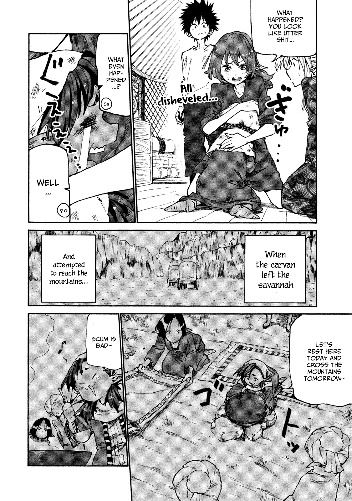 Mazumeshi Elf to Youbokugurashi chapter 32 - page 6