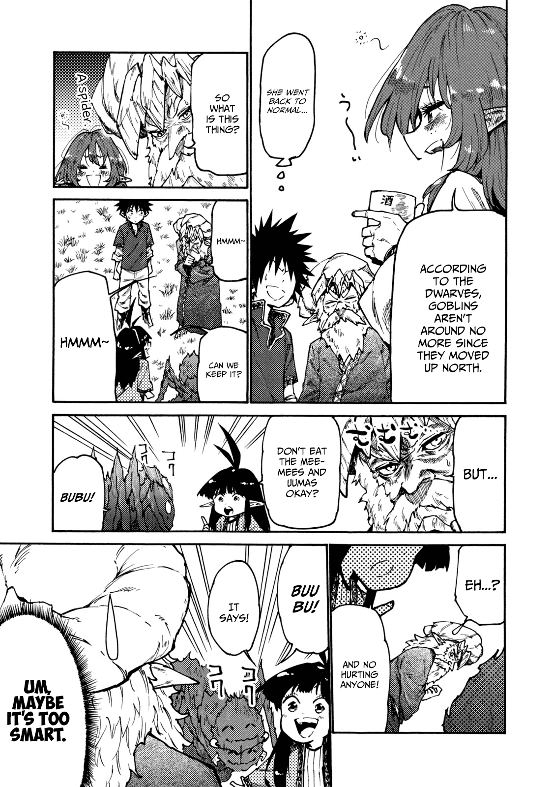 Mazumeshi Elf to Youbokugurashi chapter 33 - page 19