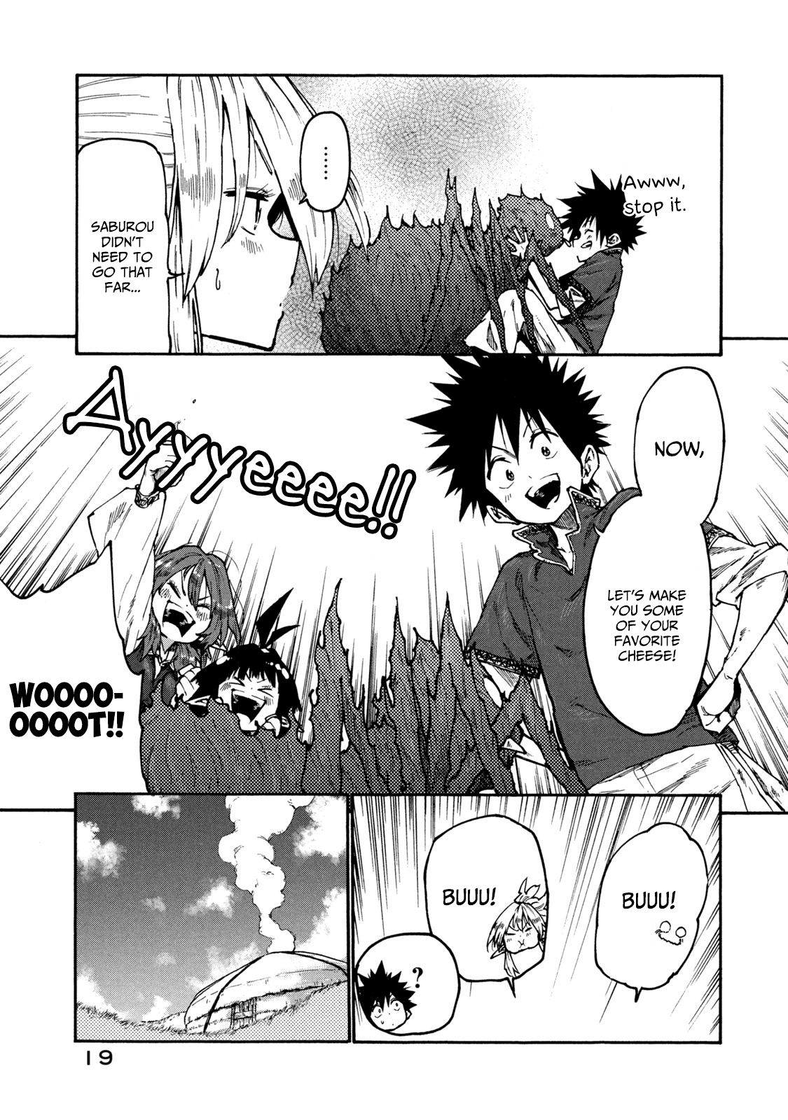 Mazumeshi Elf to Youbokugurashi chapter 33 - page 21