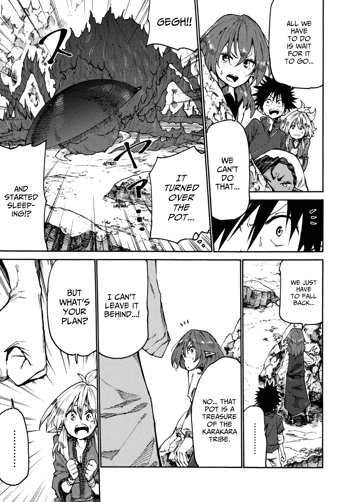 Mazumeshi Elf to Youbokugurashi chapter 33 - page 7