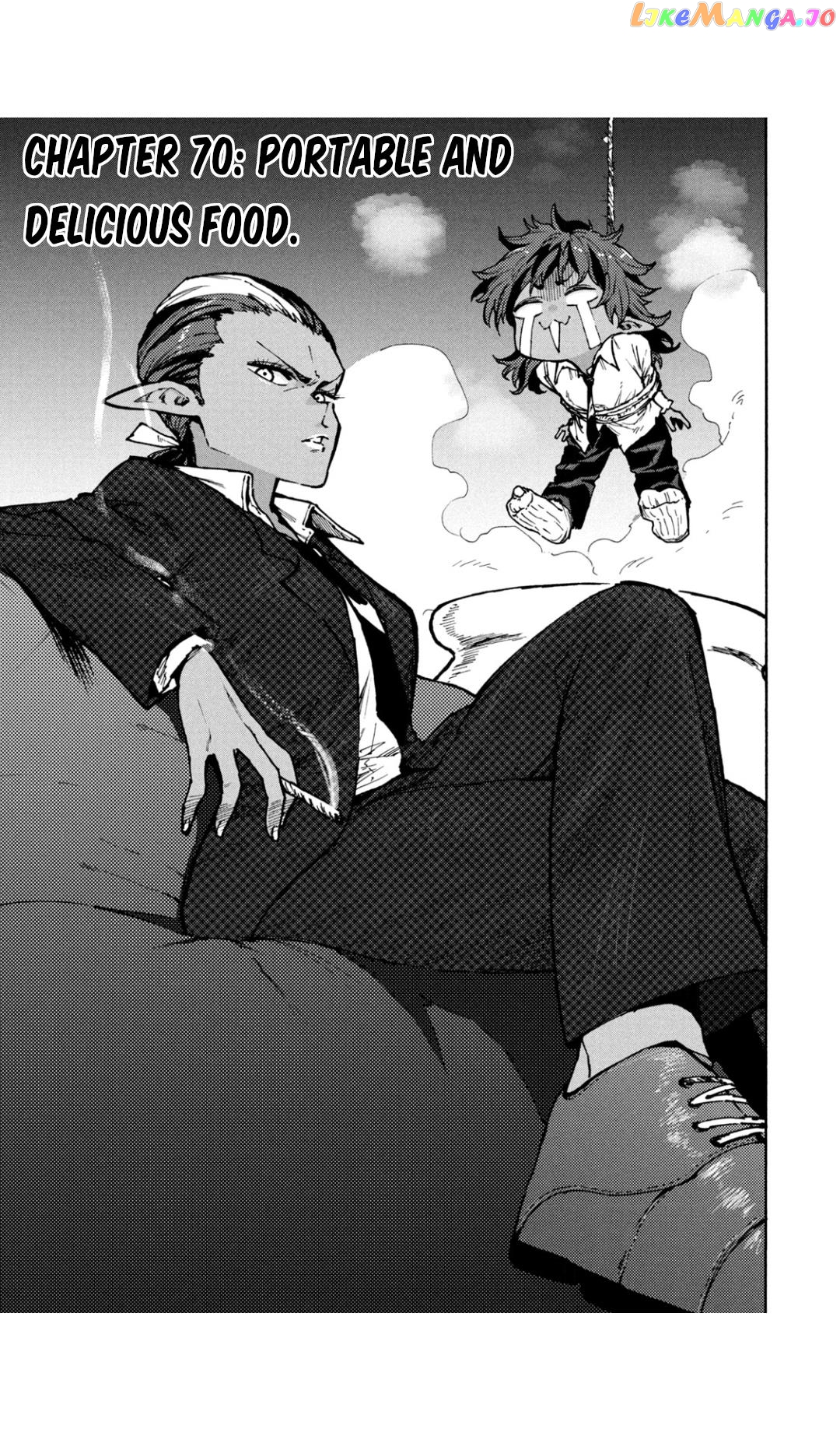 Mazumeshi Elf to Youbokugurashi chapter 70 - page 1