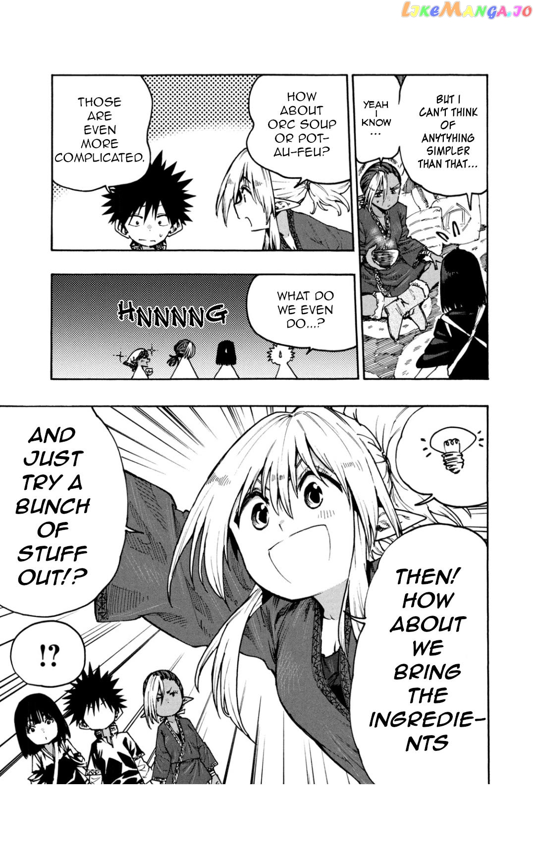 Mazumeshi Elf to Youbokugurashi chapter 70 - page 17