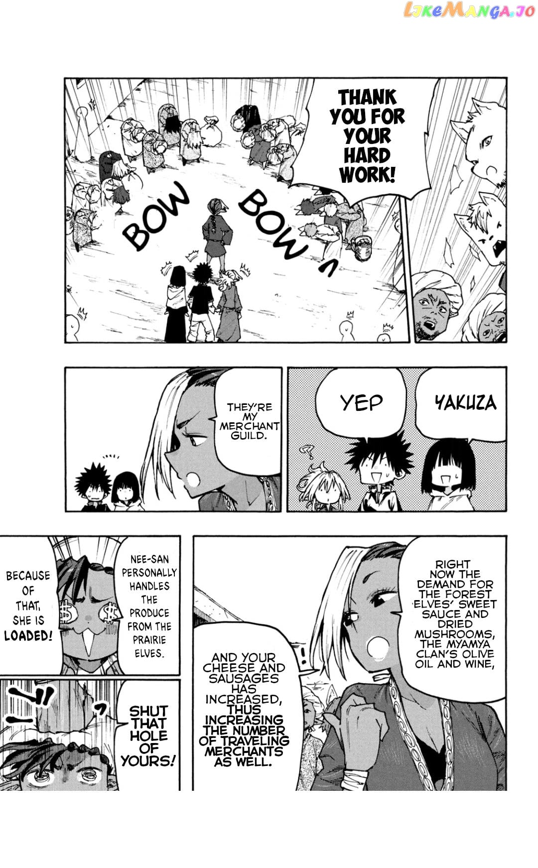 Mazumeshi Elf to Youbokugurashi chapter 70 - page 9