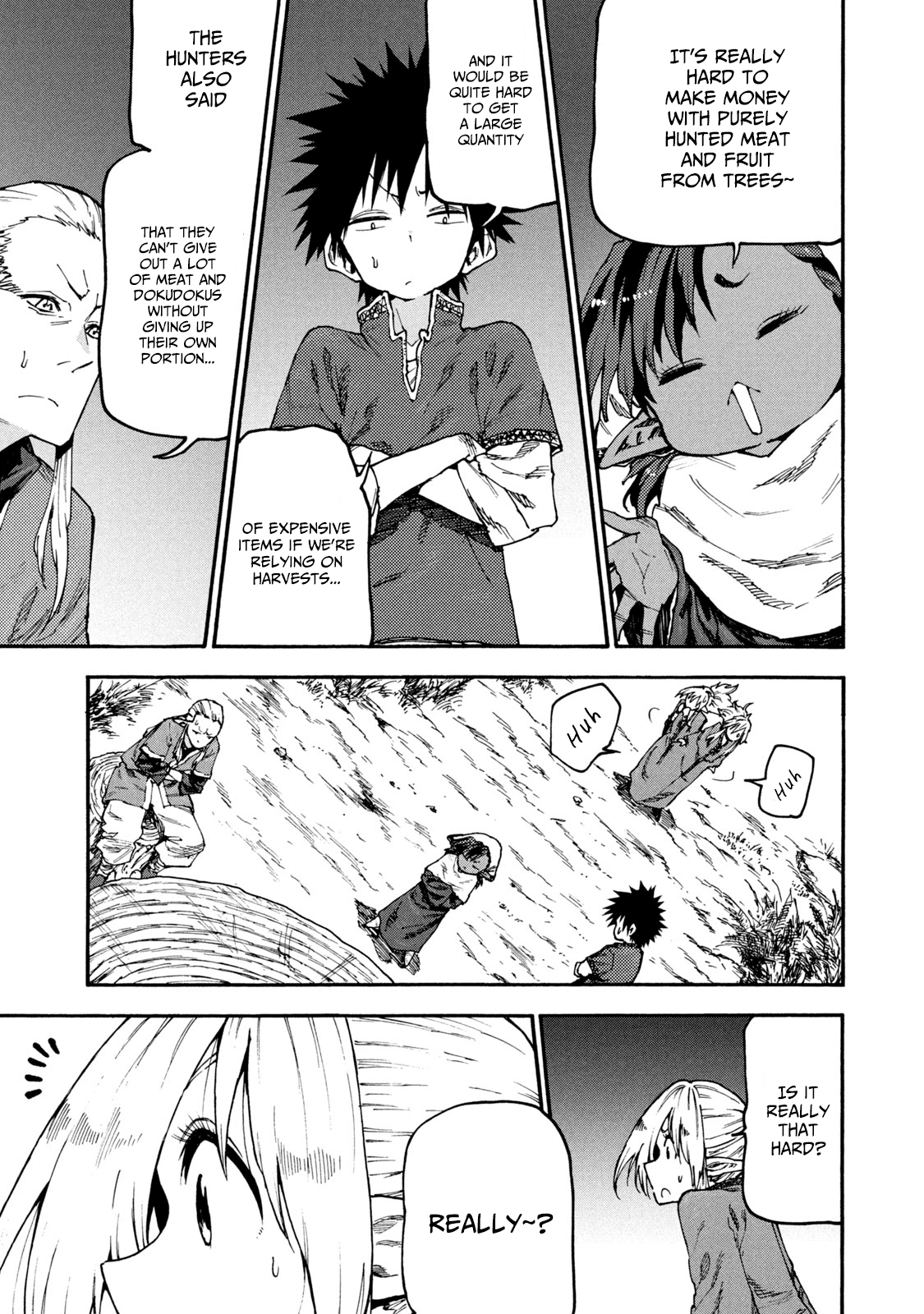 Mazumeshi Elf to Youbokugurashi chapter 50 - page 7