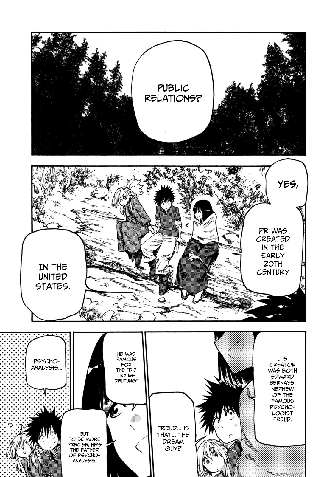 Mazumeshi Elf to Youbokugurashi chapter 50 - page 9