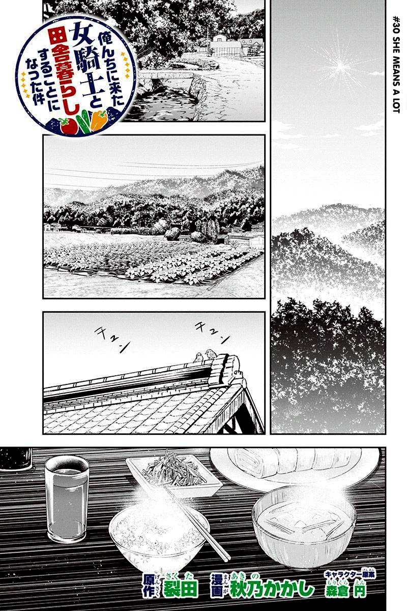 Regarding That We Decided to Live in the Countryside With The Female Knight Who Came to Us chapter 30 - page 1