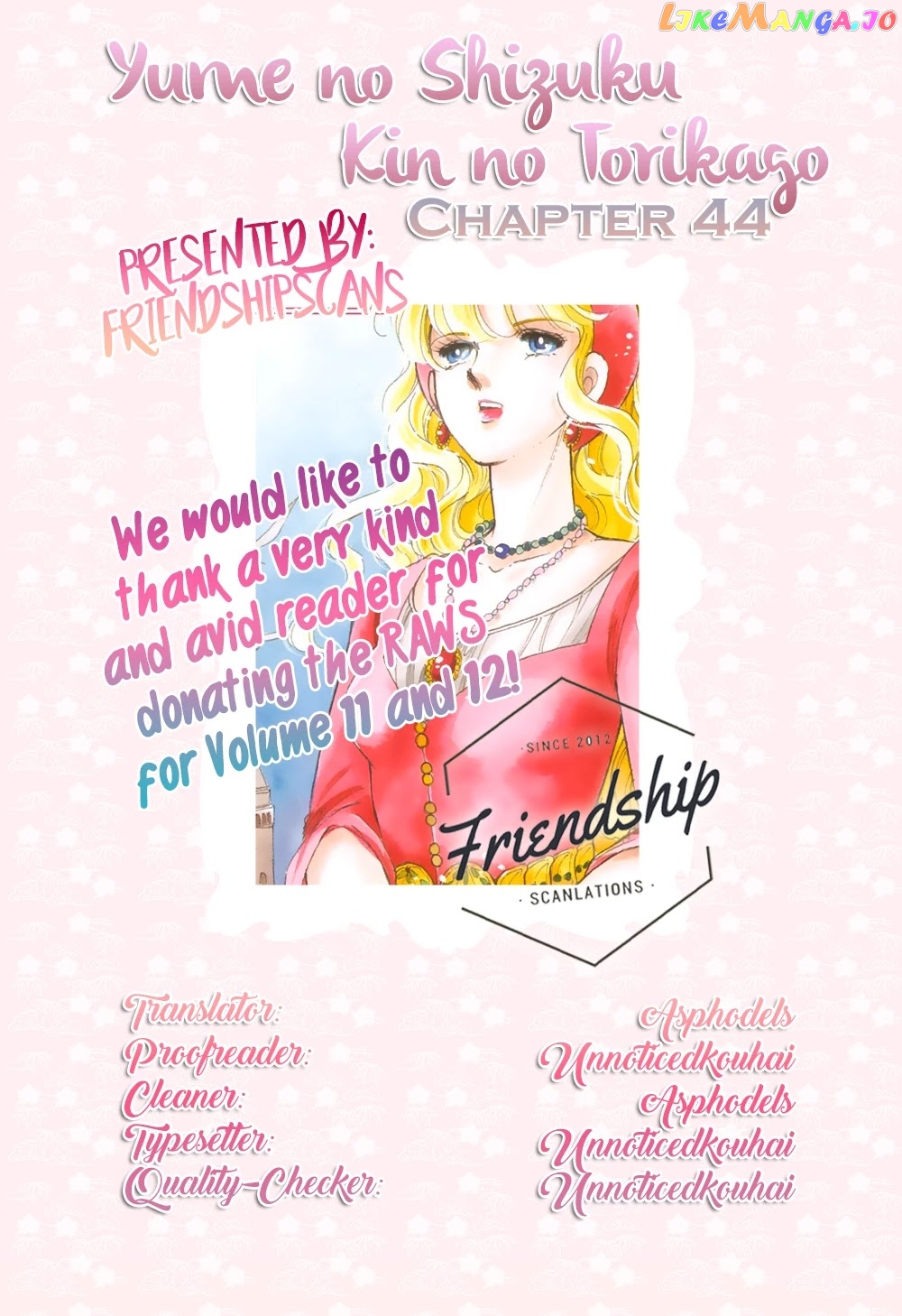 Yume no Shizuku, Ougon no Torikago chapter 44 - page 1