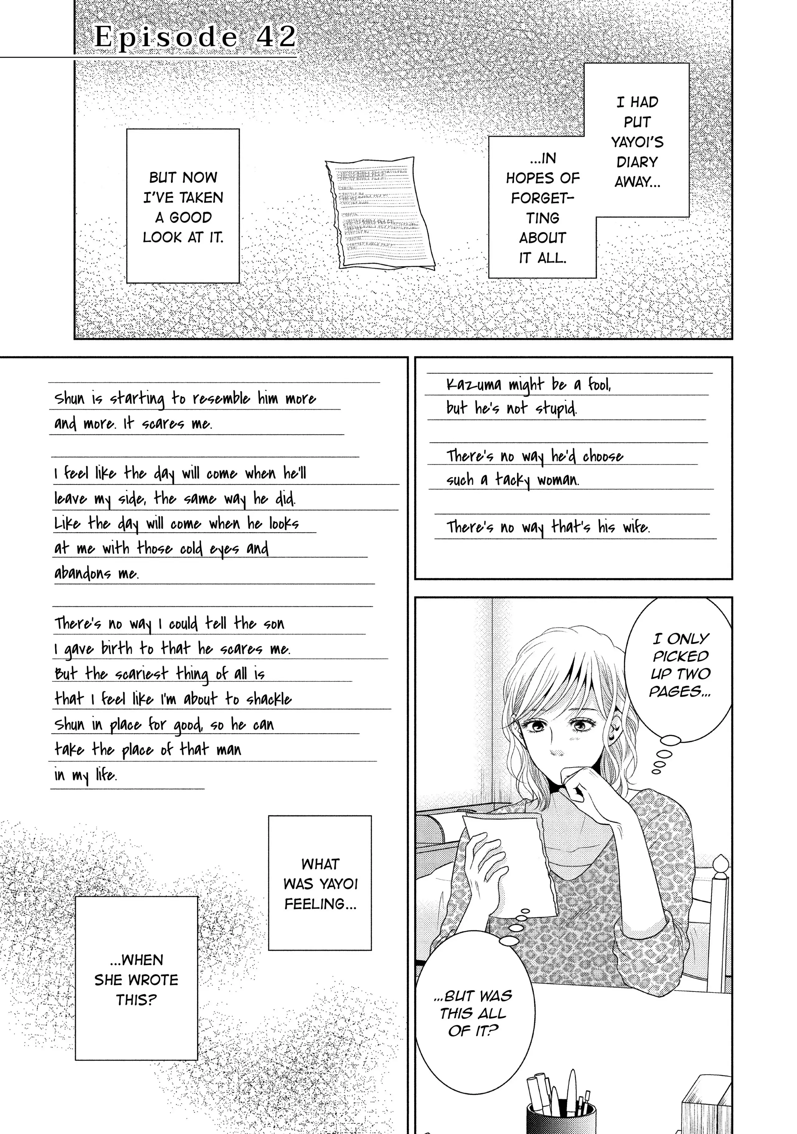 Guilty - Nakanu Hotaru ga Mi o Kogasu chapter 42 - page 1
