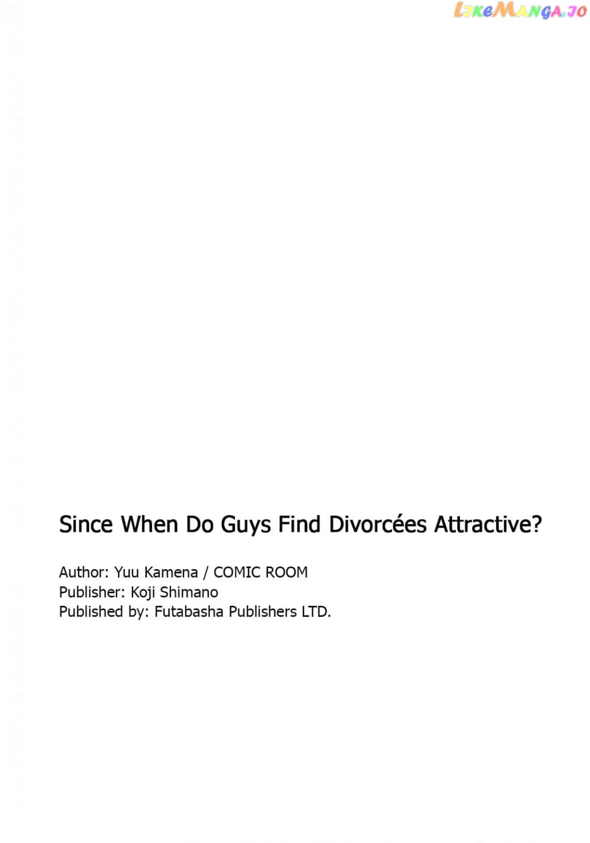 Since When Do Guys Find Divorcees Attractive ? Chapter 5 - page 24
