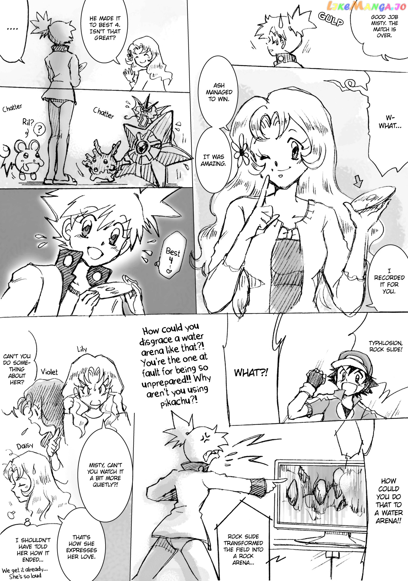 Pokemon: The World Champion Season chapter 34.5 - page 5
